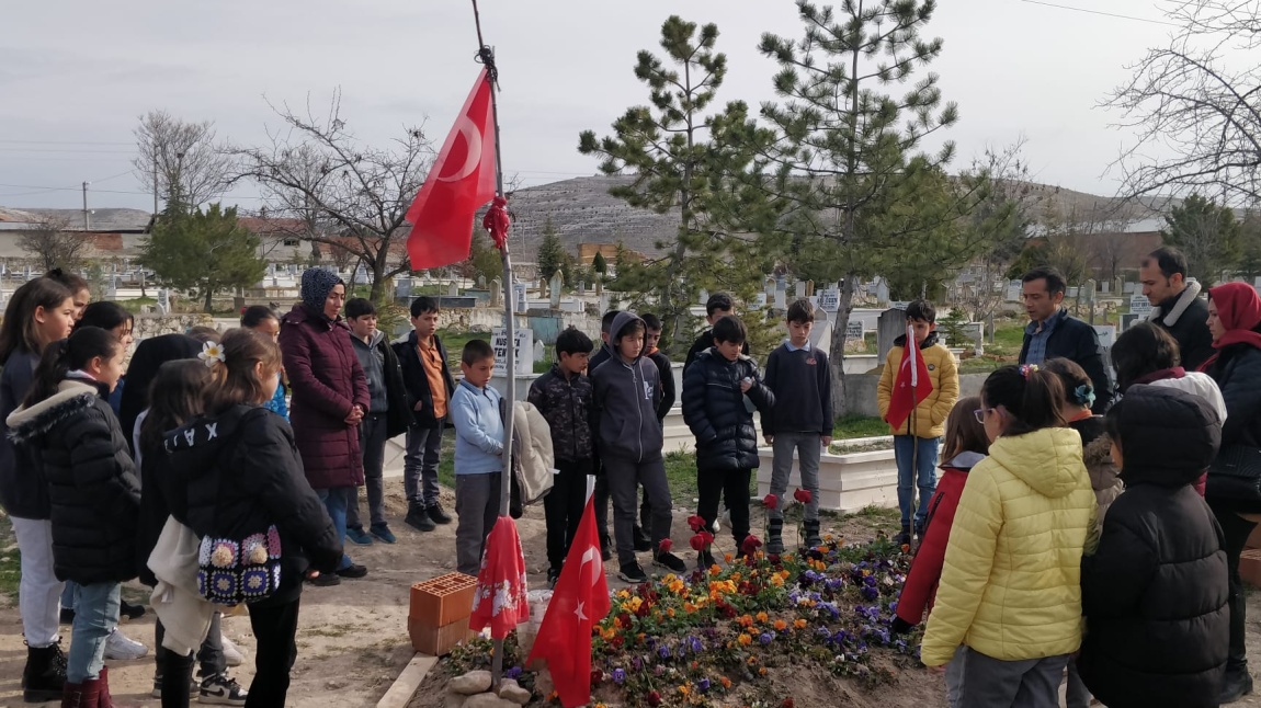 18 Mart Şehitleri Anma Günü Kapsamında Şehit Mezarı Ziyareti Gerçekleştirildi